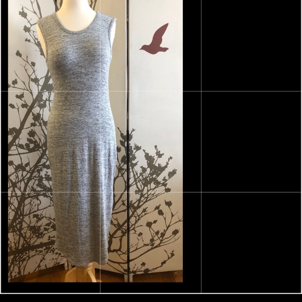 Philosophy grey midi dress